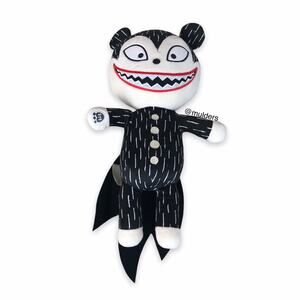 NWT Build a Bear Disney Nightmare Before Christmas Scary Vampire Teddy Plushie